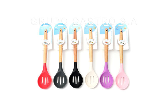 Foto de Cuchara Silicon Escurrir  YongSheng NCF3211  32cms