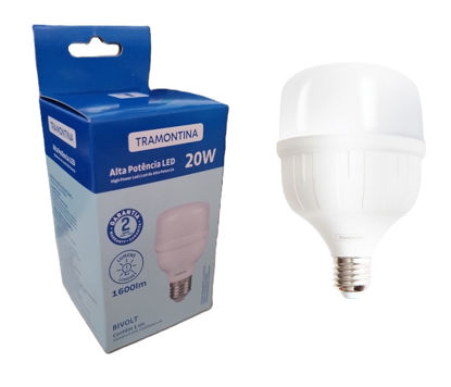 Foto de Bombillo Alta Potencia 58025/057 LED 20 W 6500K 1600lm Bivolt Tramontina (20)