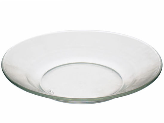 Foto de Plato hondo vidrio 8" Transparente SP-809 (48)