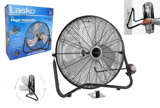 Foto de Ventilador Industrial 20" Pared/Piso 200 W 2264QM LASKO (1)