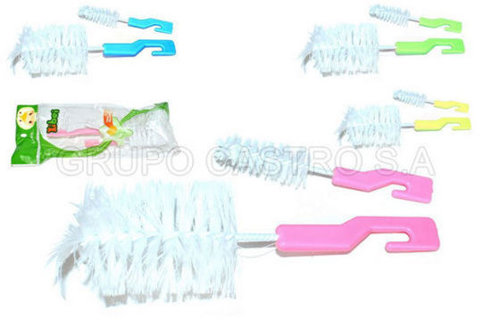 Foto de Cepillo Biberon PH-CB001 2 pcs 20cms y 13cms baby planet XIBEI