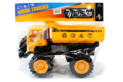 Foto de CARRO CONSTRUCCION FRICCION WORK TRUCKS 8A-S9062/2086 BOLSA DURA 18X18X32CMS