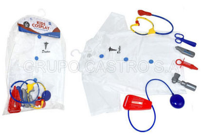Foto de DISFRAS 46-B72660 DOCTOR C/ACCESORIOS 3X6AÑOS 57X38.5X2CMS