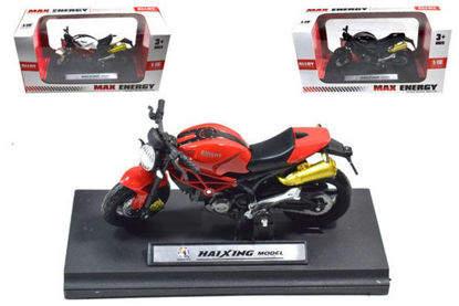 Foto de MOTOCICLETA 46-B62397 MAX ENERGY JUGUETE 18X9X7CMS