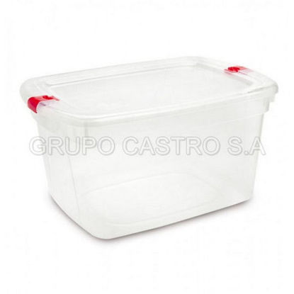Foto de Caja megaforte #80 c/t broche 63.1lag,44.8anc,32.7alt cms 60.9 ltrs Reyplast CJX024000 (12)