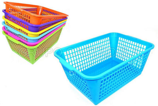 Foto de Canasta rectang #3 calada spartaplast 0809/0409 31x45.5x19cms 18 ltrs (60)
