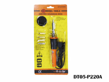 Foto de Cautin 30watts 110v DT15-P220A diesel tools mango plastico (60)