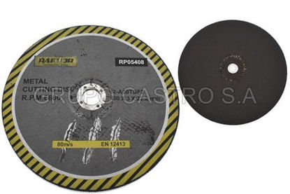 Foto de Disco metal corte grueso 9"rp05408 raptor 230x3x22.2mm