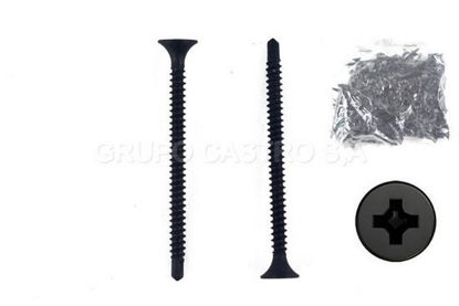 Foto de TORNILLO Gypsum 2" (100pcs) 6x2"Puntabroca MCA2604