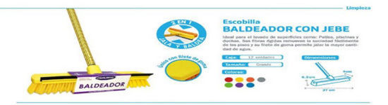 Foto de ESCOBA BALDEADOR CON JEBE BALD005 27X8X6.3CMS (12)