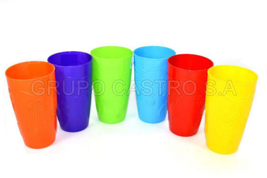 Foto de Vaso dec uva plastico 0402 7.5x13.5cms 12 onz spartaplast (480)