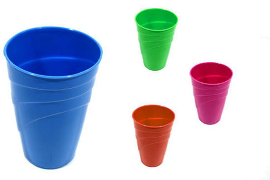 Foto de Vaso Plastico Olas Stampo VASO05 350ml 12onz 12alt,7.5anc cms (300)