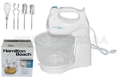 Foto de Batidora tazón vidrio 4ltr Hamilton 6 vel.HB64695N