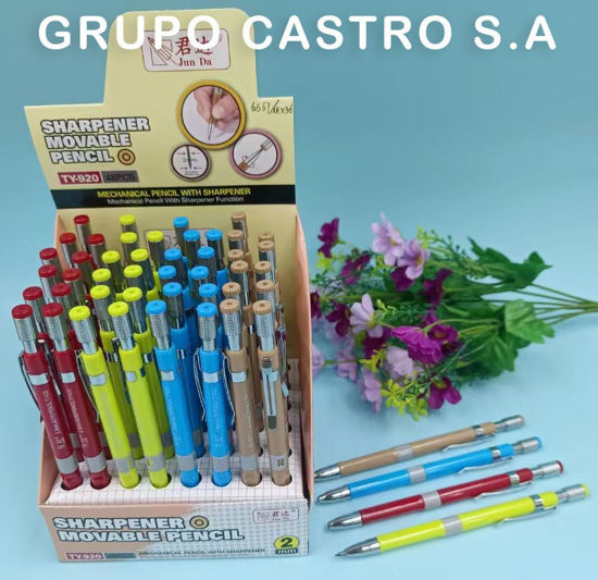 Foto de Portamina JUNDA Set 48 pcs 2 mm c/sacapuntas TY-920  NC72402 (36)
