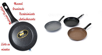 Foto de Sarten 26 cms Marmol Granizado Antiadh SYNMORE GET27-05 (20)