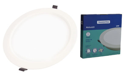 Foto de Lampara Led 18W 6500K 58026/008 circular empotrar tramontina 21.8x2.7cms (30)