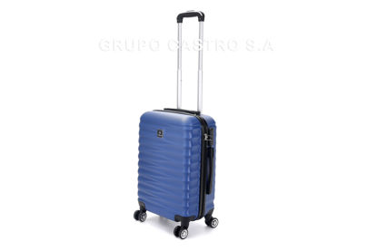 Foto de MALETA VIAJE 20" MBS26018 AZUL PLASTICO YOUMEIJIA 54altx35anc cms