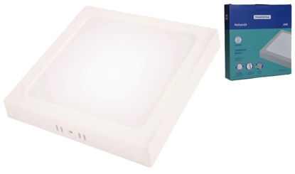 Foto de Lampara Led 18W 6500K 58026/305 Cuadrada Sobreponer Tramontina 23x3.7cms (30)