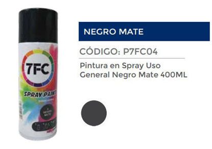 Foto de Spray negro mate P7CF04