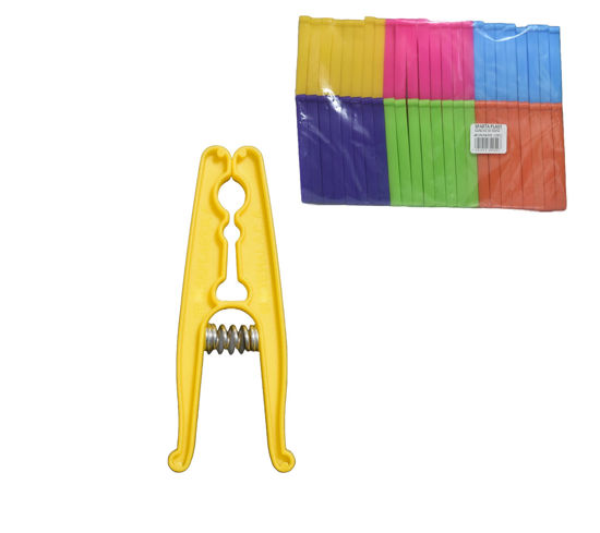 Foto de Prensa ropa paquete 48 uds 1001 spartaplast 3x9.5cms (72)