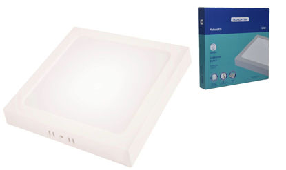 Foto de Lampara Led  24W 6500K 58026/308 Cuadrada Sobreponer Tramontina 28.5x28.5x3.7cms (20)