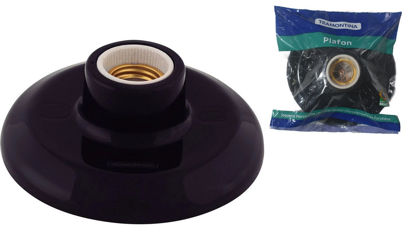 Foto de Plafon Tramontina Porcelana Negro 57499/199 14.3x5cms (20)