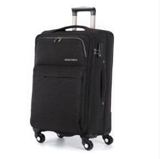 Foto de MALETA VIAJE 20" MBS26026 NEGRA TELA XU XS SHI 58altx36anch cms
