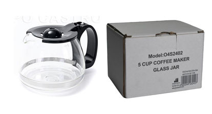 Foto de Pichel Vidrio Coffee c/t O4S2402 5 Tzs 750 ml 10.5alt,12diam cms (CM-102 SOKANY) (20)