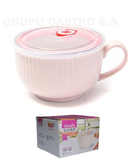 Foto de Jarra porcelana Labrada c/tapa 800ml/27onz O5628914 minolov 14X9.5 cms (36)
