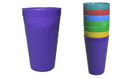 Foto de Vaso plastico Tulipan 1vast 12onz 8anc,13alt cms neoplast (360)