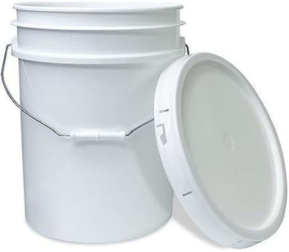 Foto de Cubeta 5 Gls (20.5 ltrs)  c/Agar Plastimax Blanca 800grs  GT1002579 37alt x 31an cms (36)