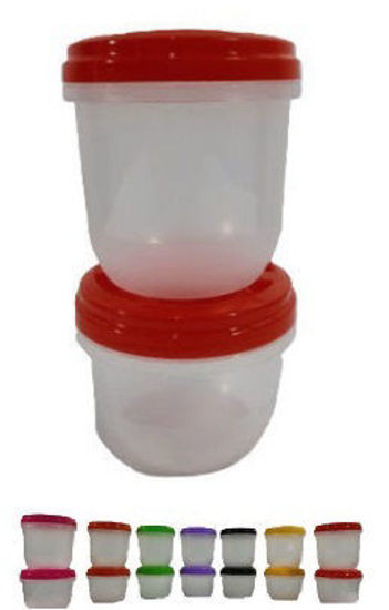 Foto de RECIPIENTE REDONDO SET 2 PIEZAS 500ML/750ML  DIVERPLAST(36)