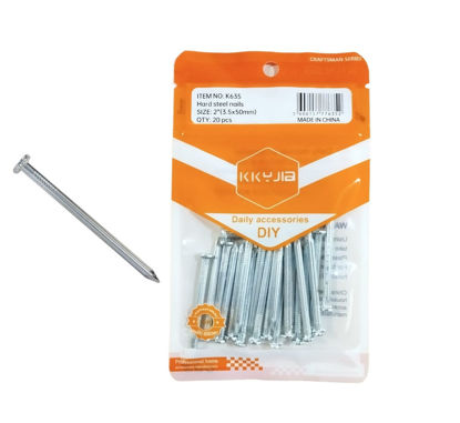 Foto de Clavo acero 2" Blister 20 pcs KKYJIA K635 (3,5x50mm) GET59-15 (24) (288)