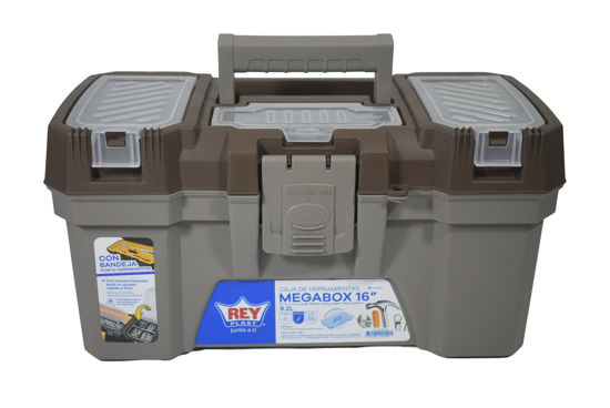 Foto de CAJA HERRAMIENTA MEGABOX 16"REY BEIGE CJX009000/CJX012800(12)