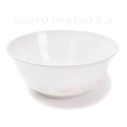 Foto de Tazon Bowl Melamina Blanco 7-1/2"-diam18x7.5alt cms 52007 GET29-13 1000ml/33.81onz (240)