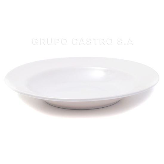Foto de Plato Hondo Crema Melamina 10'' / 25 cms GET29-20 (120)