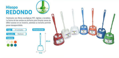Foto de Limpiador Serv Cabezal Hisopo C/B Rosita LORITO HIS001 39 cms (60) 