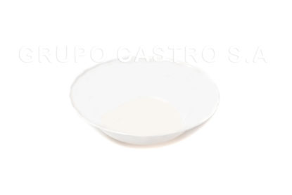 Foto de Plato Sopero Melam Blanco 5.5"13.5diam,3.5alt cms 1055 GET29-01 (720)