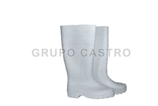 Foto de Bota alta pega forte blanca
