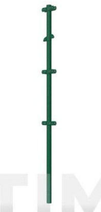 Foto de Postes P/Cerca Verde Cilindro Acero 2.30 mtrs alto/5 cms grueso O672896