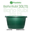 Foto de Tina #48  48diam,27alt cms 30 Ltrs Rubi IN116P Plastikito (24)