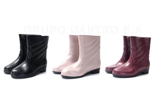 Foto de Bota Hule Mujer #41 Colores Lisos #3588 O7B3210 20 cms (30)