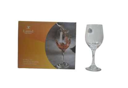 Foto de Copa Vidrio Set 6 pcs Laurel Vino Tinto 375ml MBB26017/HG3011 (48)
