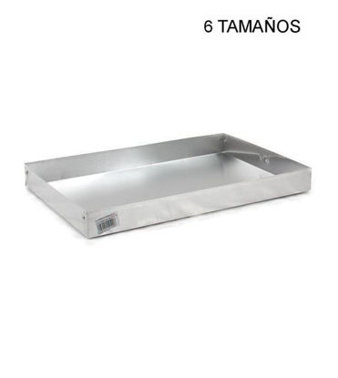 Foto de BANDEJA ALUMINIO RECT ALTA