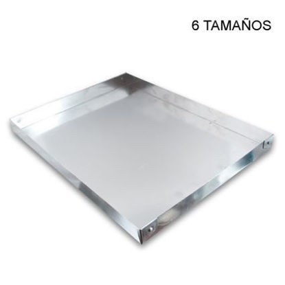 Foto de BANDEJA ALUMINIO RECT BAJA