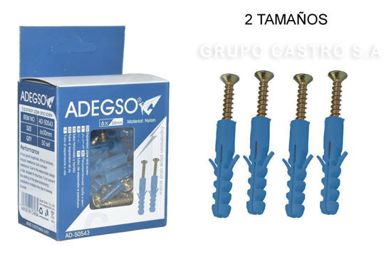 Foto de Tornillo+Espander Set 50PCS