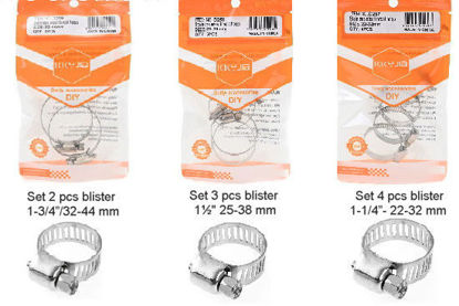 Foto de Abrazadera blister KKYJIA set 2,3,4 pcs