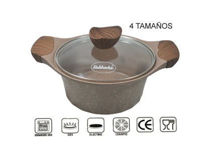 Foto de Olla Aluminio estilo granito BAKHSEHIE 20,24,28,30