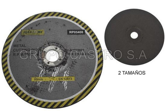 Foto de Disco metal corte grueso raptor