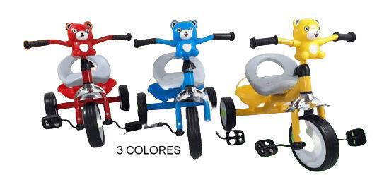 Foto de Triciclo Para Bebe Con Respaldar y Sonido (2 Baterias AAA) 1-4años MAQ2609 (6) -